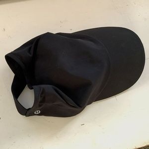 Lululemon Fast and Free running hat vent flexible black